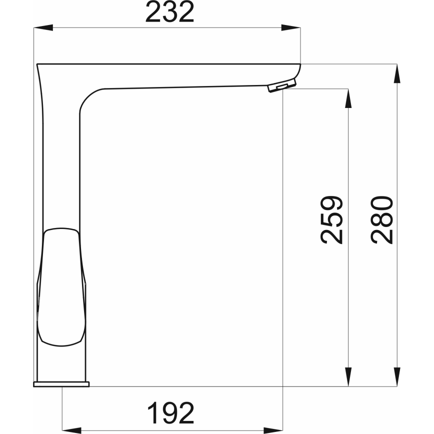Novaservis - Bateria zlewozmywakowa METALIA, chrom błyszczący