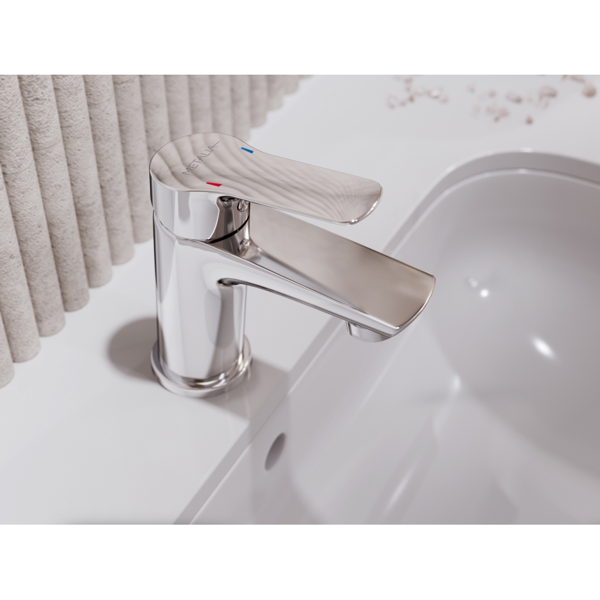 Novaservis - Kran do umywalki METALIA 13,2 cm chrom błyszczący