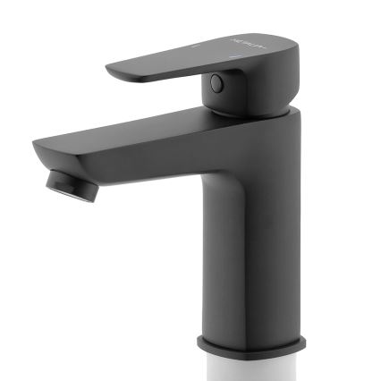Novaservis - Kran do umywalki METALIA ECO 15,2 cm matowy czarny