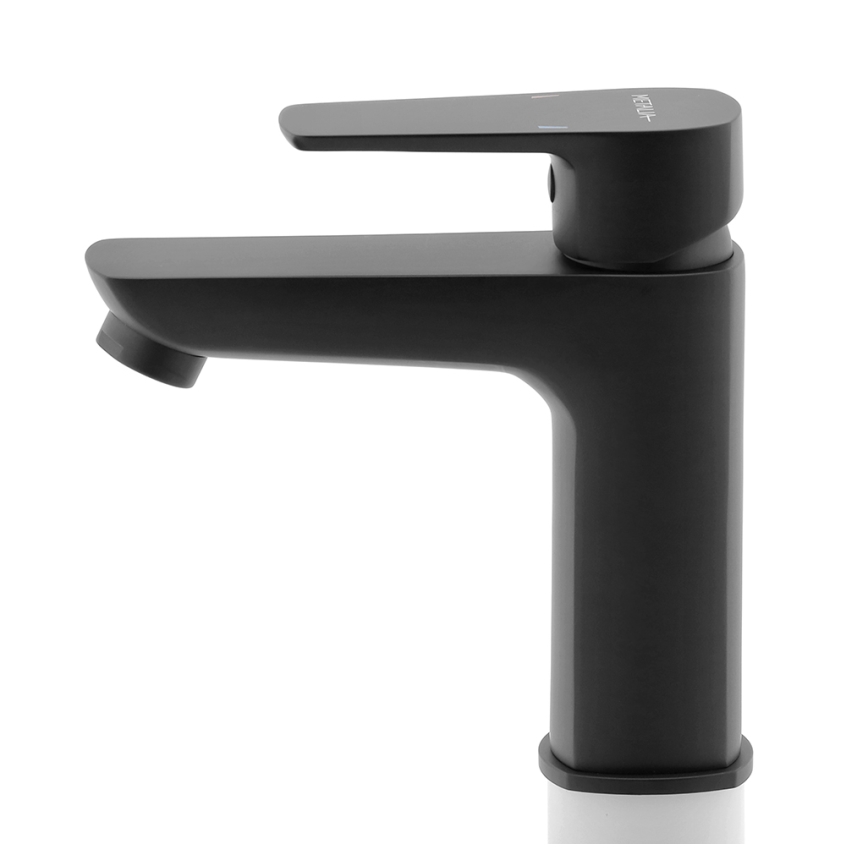 Novaservis - Kran do umywalki METALIA ECO 15,2 cm matowy czarny