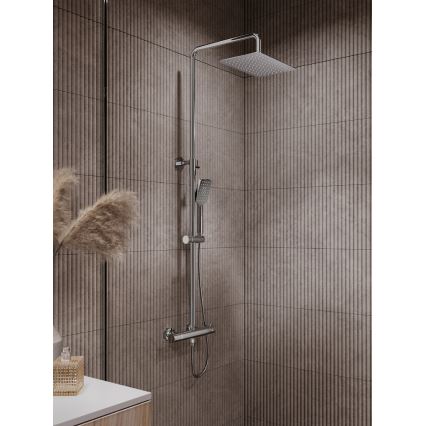 Novaservis - Zestaw natryskowy z baterią termostatyczną METALIA ECO chrom błyszczący