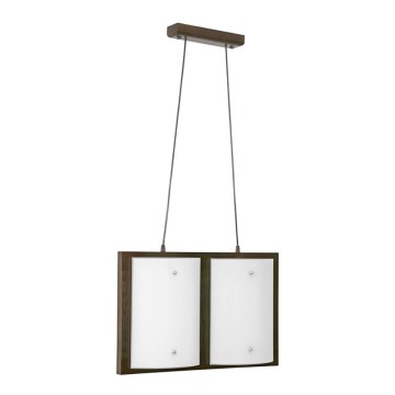 Nowodvorski 2455 - Lampa wisząca QUADRO 2xE27/60W/230V