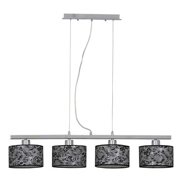 Nowodvorski 2625 - Lampa wisząca LACE IV ZW - 4xE27/60W/230V