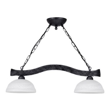 Nowodvorski 402 - Lampa wisząca LIRA II ZW - 2xE27/60W/230V
