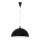 Nowodvorski 4843 - Lampa wisząca HEMISPHERE BLACK-WHITE L - 1xE27/100W/230V