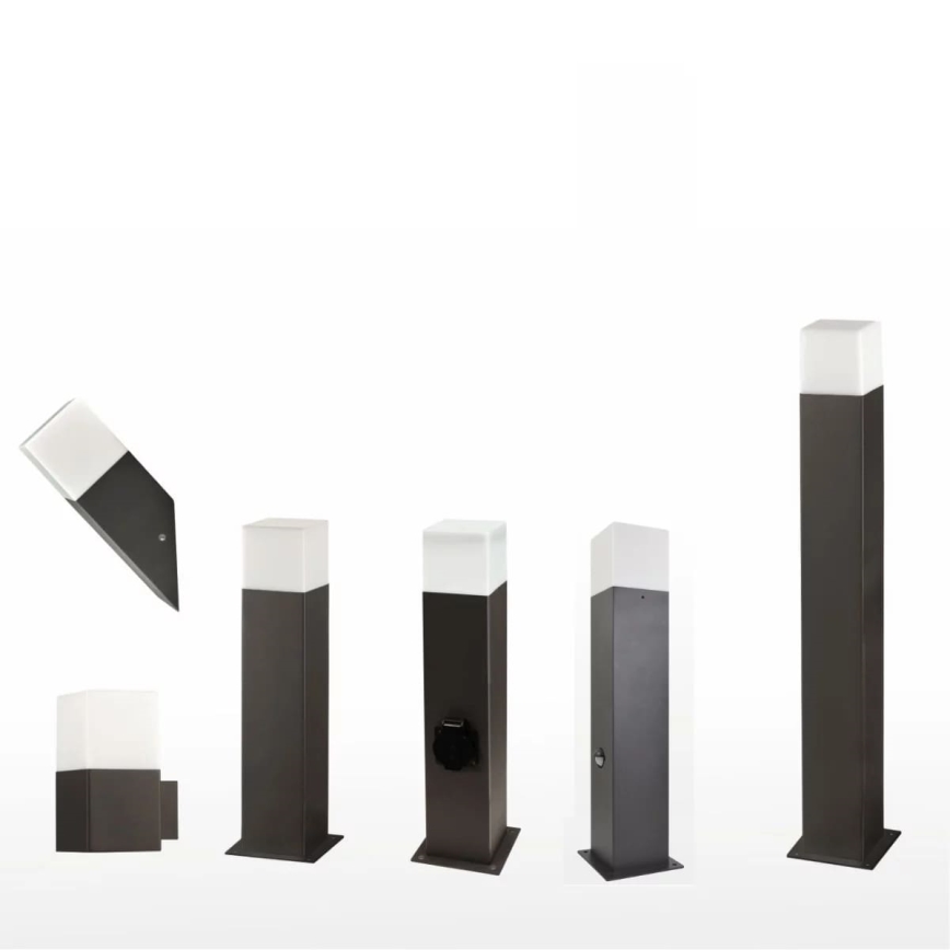 Zapasowy klosz do zewnętrznej lampy NEW YORK E27 7,8x7,8 cm biały