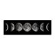 Obraz ścienny na płótnie 50x120 cm fazy księżyca