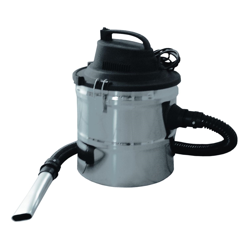 Odkurzacz do popiołu 18 l 1200W/230V chrom błyszczący