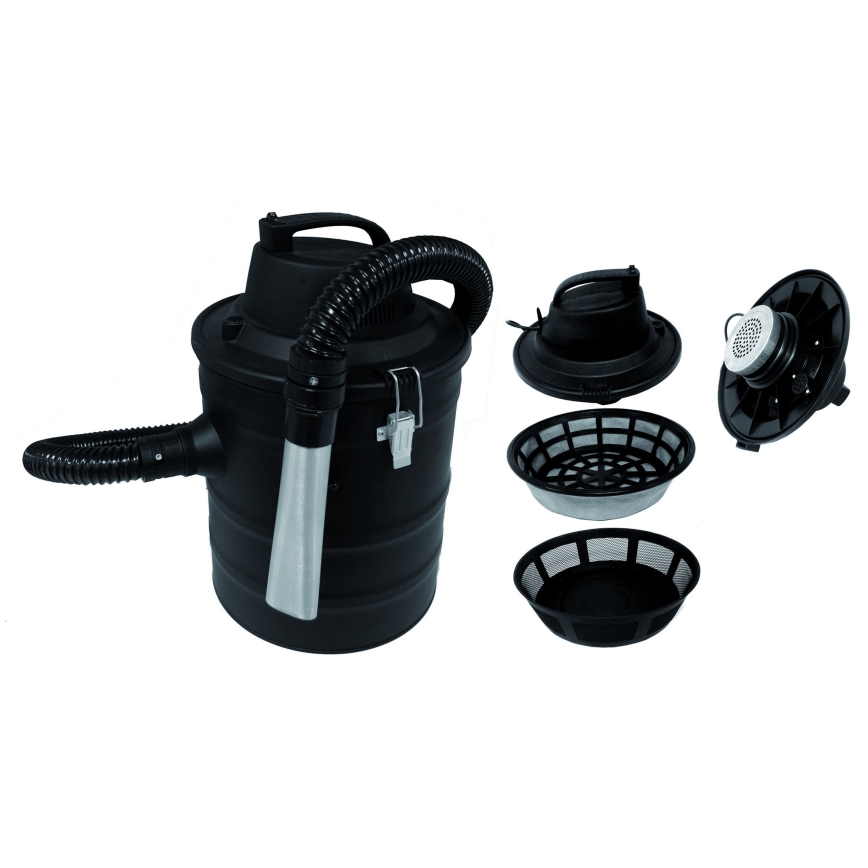 Odkurzacz do popiołu 18 l 1200W/230V czarny