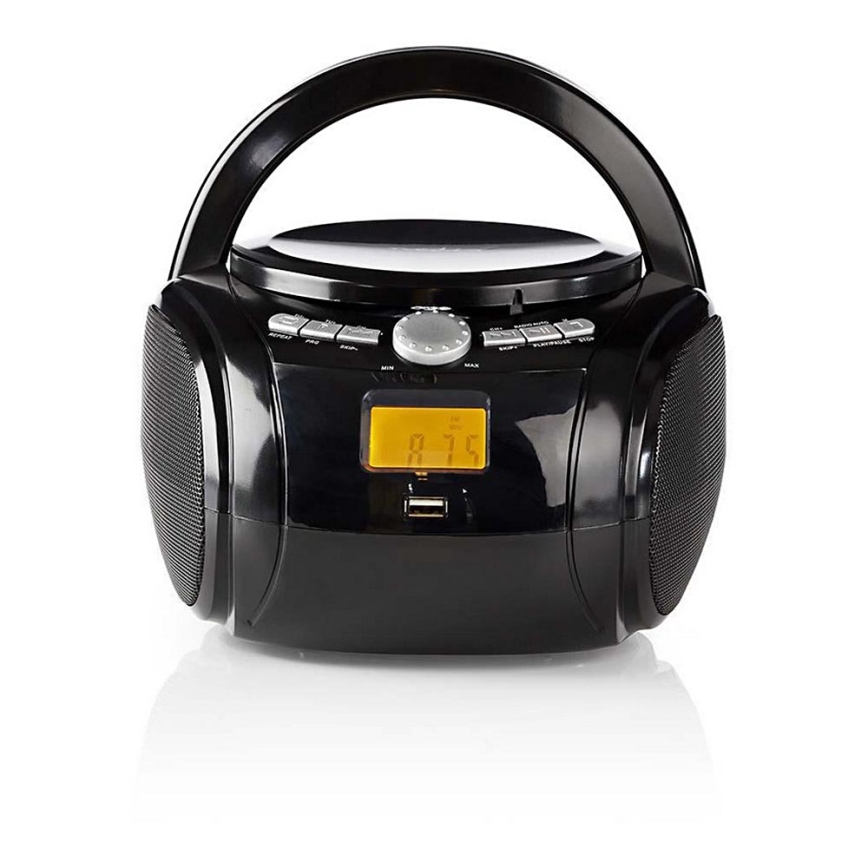 Odtwarzacz muzyki 9W/CD/FM/USB/Aux