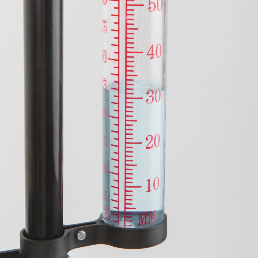 Ogrodowa stacja meteorologiczna 3 w 1 145 cm czarna