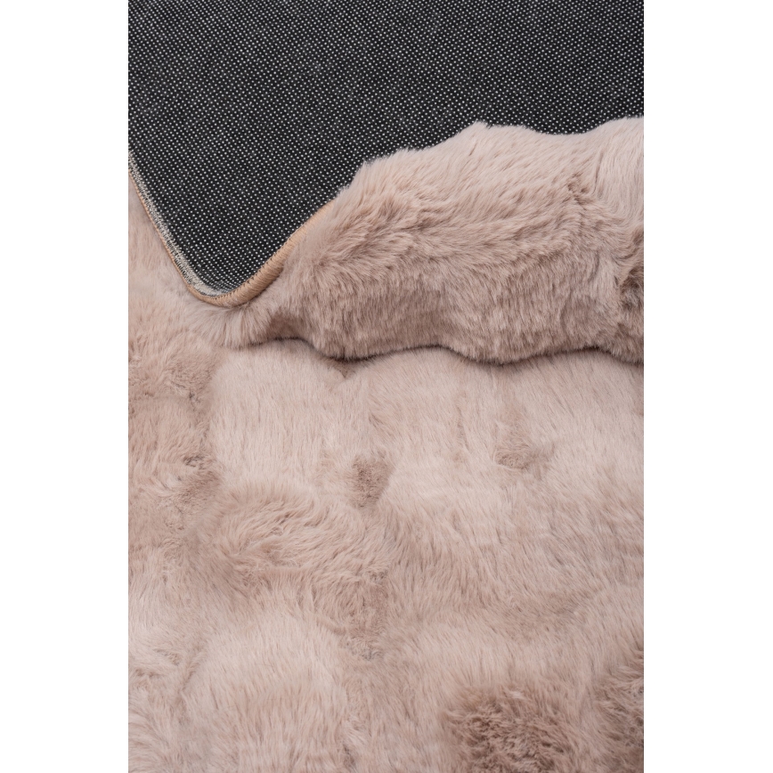 Okrągły dywan RABBIT BUBBLE 160 cm beżowy