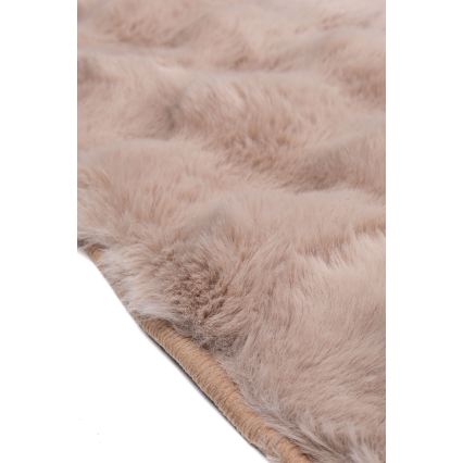 Okrągły dywan RABBIT BUBBLE 160 cm beżowy