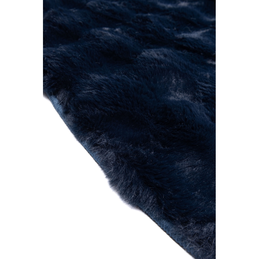 Okrągły dywan RABBIT BUBBLE 160 cm niebieski