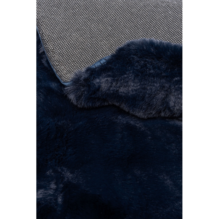 Okrągły dywan RABBIT BUBBLE 160 cm niebieski