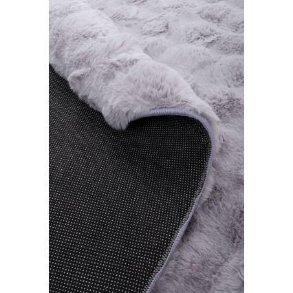 Okrągły dywan RABBIT BUBBLE 160 cm szary