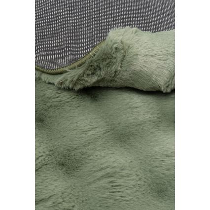 Okrągły dywan RABBIT BUBBLE 160 cm zielony