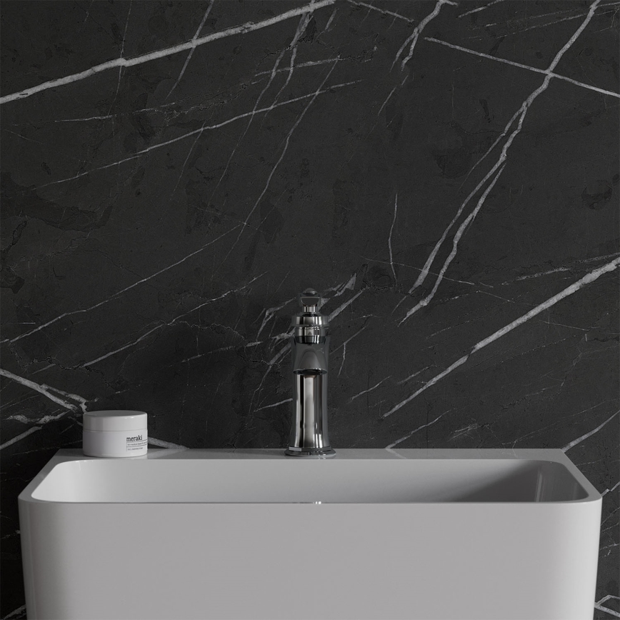 OMNIRES AM5210CR - Kran do umywalki ARMANCE 18 cm chrom błyszczący
