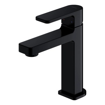 OMNIRES BA7810BL - Bateria umywalkowa BARETTI 17 cm czarny mat