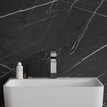 OMNIRES BA7810CR - Bateria umywalkowa BARETTI 17 cm chrom błyszczący