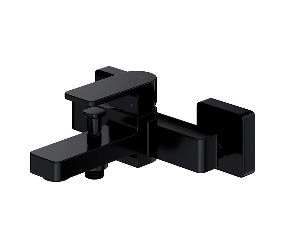 OMNIRES BA7830BL - Bateria wannowa BARETTI czarny mat