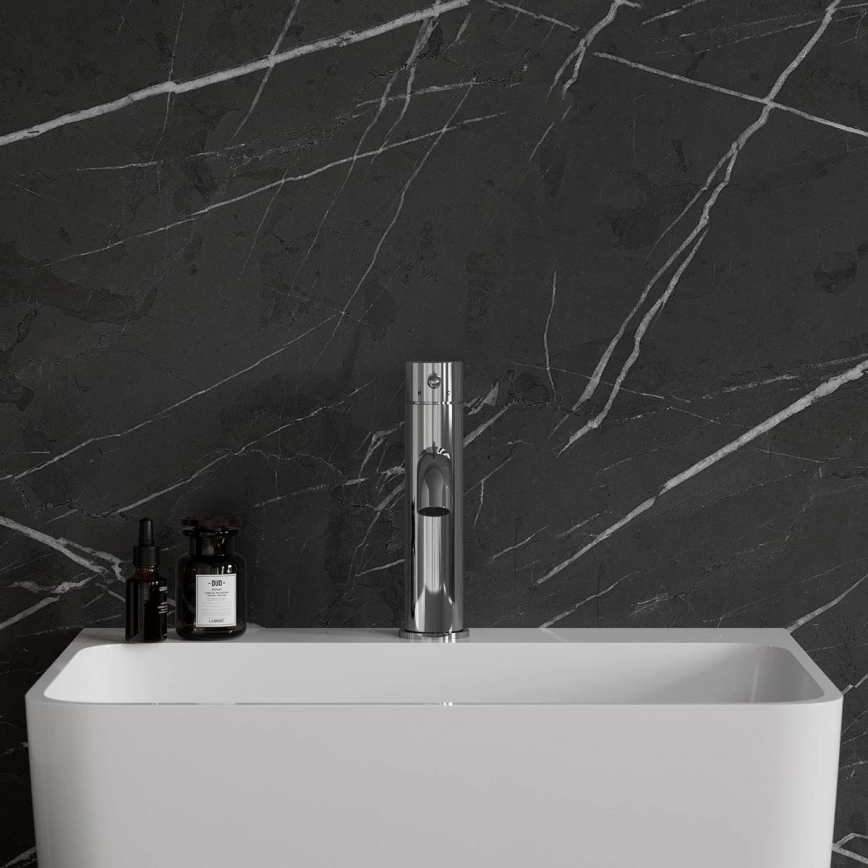 OMNIRES Y1213MAXCR - Kran do umywalki Y 21 cm chrom błyszczący