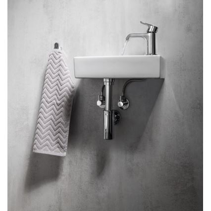 Omp tea - Syfon umywalkowy TEA MINITOTI błyszczący chrom