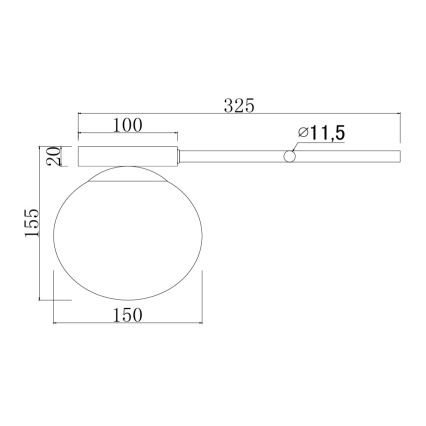 Ondaluce - Kinkiet JEWEL 1xE14/10W/230V złoty/biały