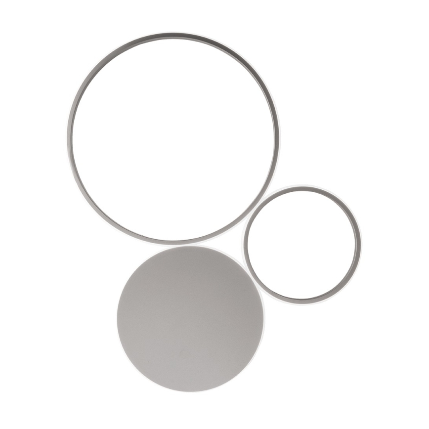 Ondaluce - Kinkiet LED ściemnialny POIS LED/42W/230V srebrny