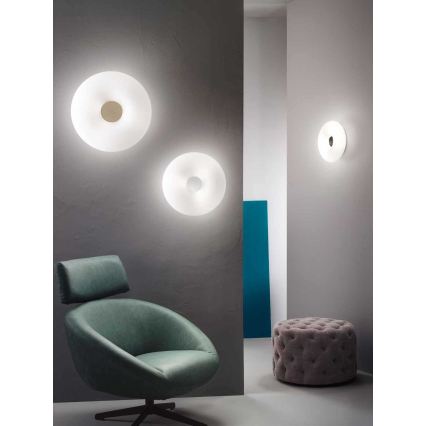 Ondaluce - Lampa sufitowa DODI 2xE27/15W/230V śr. 33 cm biała