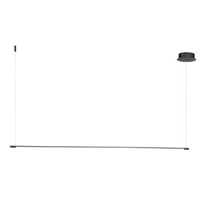 Ondaluce - Lampa wisząca LED ściemnialna na linkę GENIUS LED/28W/230V czarna