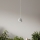 Ondaluce - Lampa wisząca na lince CONCRETE 1xGU10/7,5W/230V śr. 10,5 cm beton/szary