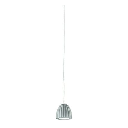 Ondaluce - Lampa wisząca na lince CONCRETE 1xGU10/7,5W/230V śr. 10,5 cm beton/szary