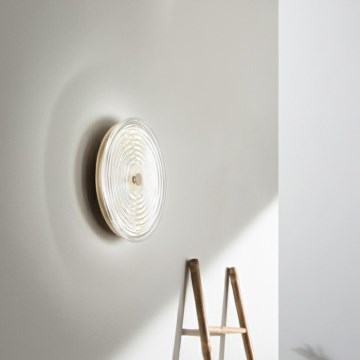 Ondaluce - LED kinkiet JOKEY LED/10W/230V złoty/przezroczysty