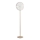 Ondaluce - LED ściemnialna lampa stojąca JOKEY LED/15W/230V 170 cm złota/przezroczysta