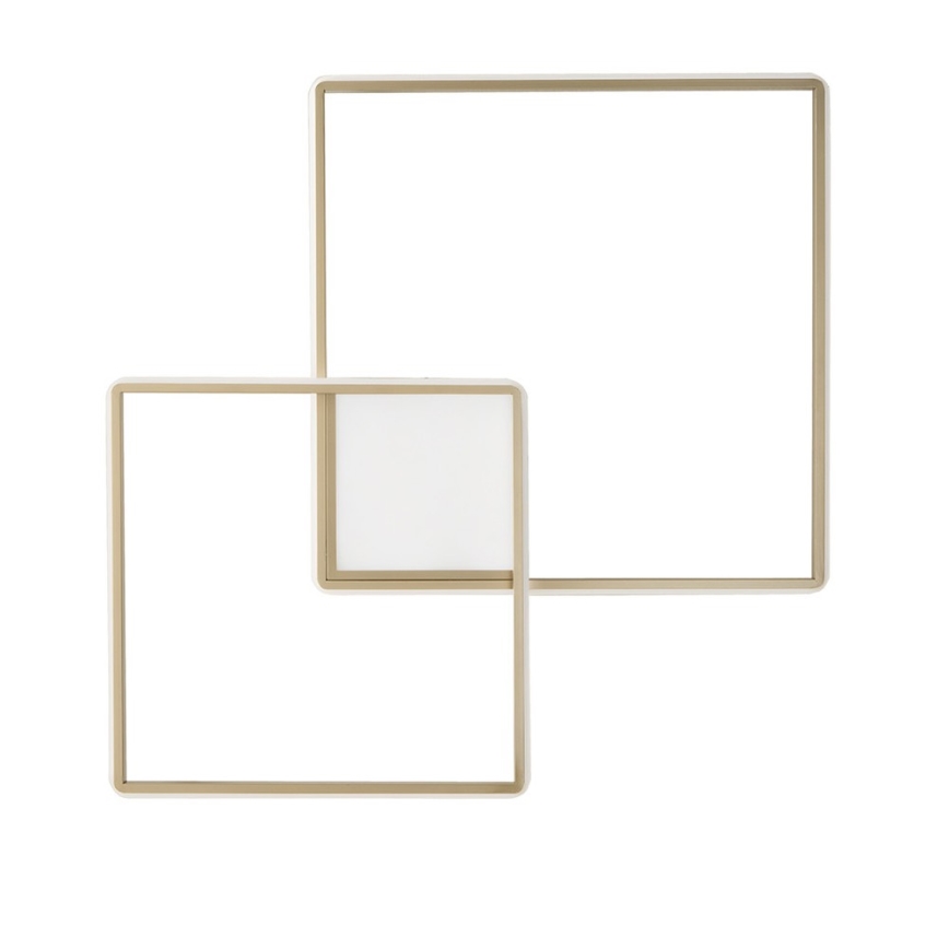 Ondaluce - LED ściemnialna oprawa sufitowa DOWEL LED/46W/230V złota