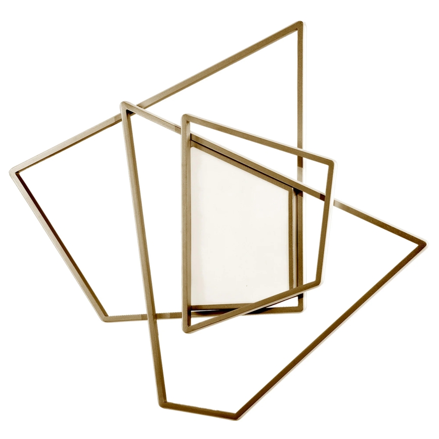 Ondaluce - LED ściemnialna oprawa sufitowa GALAXY LED/90W/230V złota