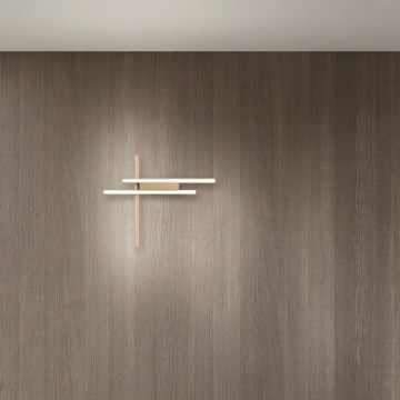 Ondaluce - LED ściemnialny kinkiet MOVIDA LED/20W/230V złoty