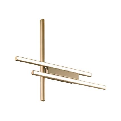 Ondaluce - LED ściemnialny kinkiet MOVIDA LED/20W/230V złoty