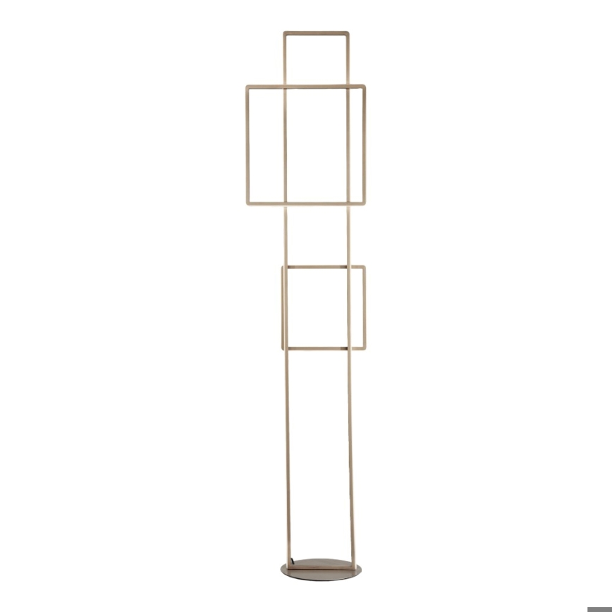 Ondaluce - LED ściemniana lampa stojąca DOWEL LED/77W/230V złota