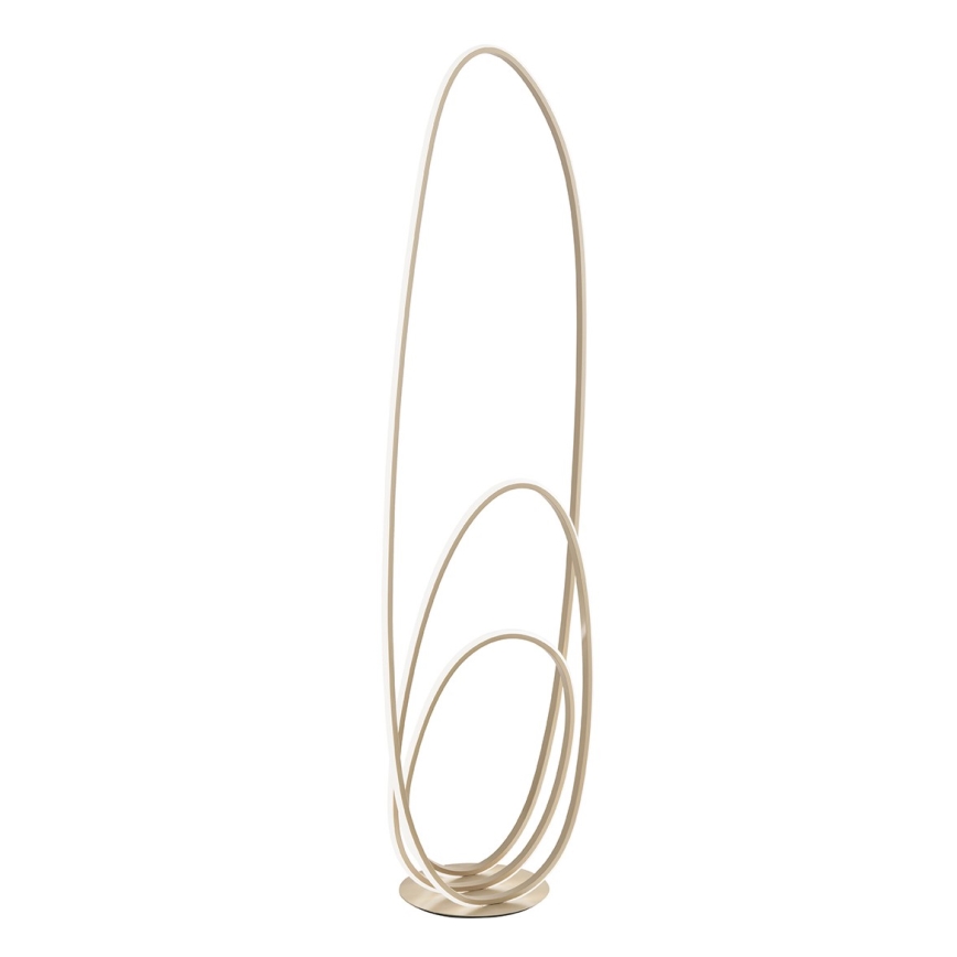 Ondaluce - ściemnialna lampa stojąca LED GOLDEN LED/45W/230V złota