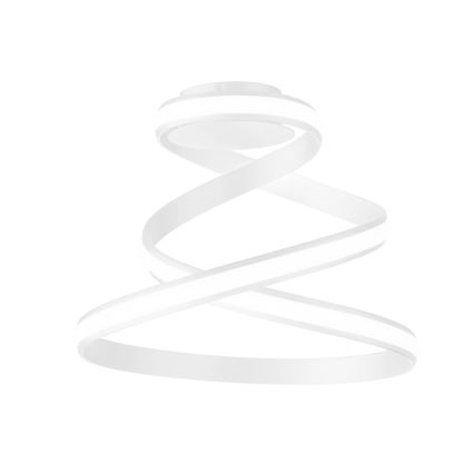 Ondaluce - ściemnialna lampa sufitowa LED VUELTA LED/37W/230V śr. 55 cm biała