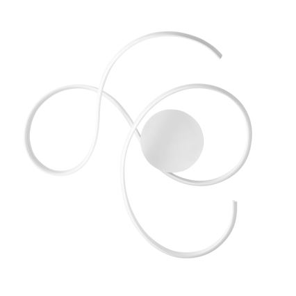 Ondaluce - Ściemnialna oprawa ścienna LED TWIST LED/57W/230V biała