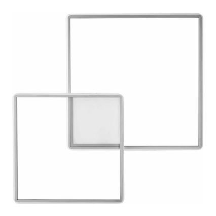 Ondaluce - ściemnialna oprawa sufitowa DOWEL LED/60W/230V srebrna