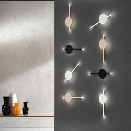 Ondaluce - Ściemnialny kinkiet LED JAMES LED/16W/230V biały