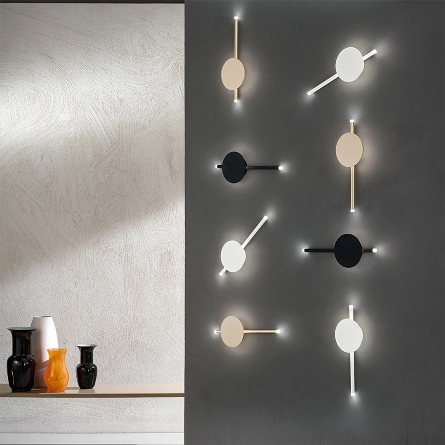 Ondaluce - Ściemnialny kinkiet LED JAMES LED/16W/230V biały