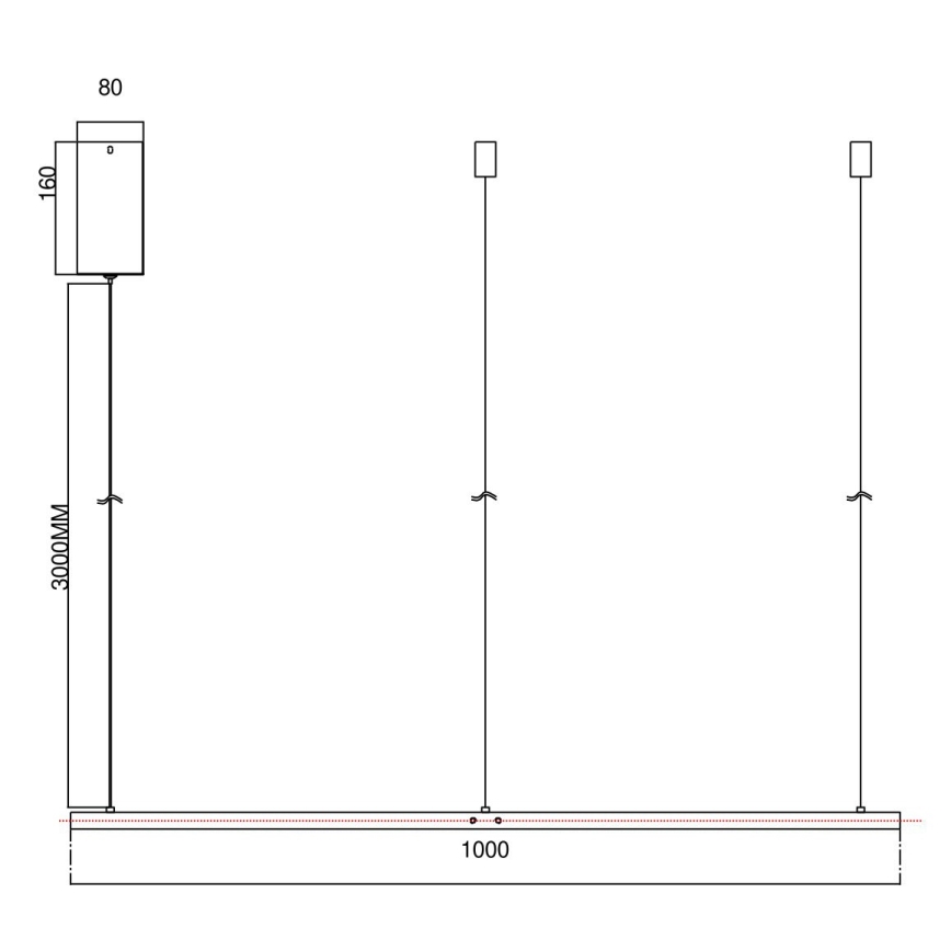 Ondaluce - ściemnialny żyrandol LED na lince SOEL LED/47W/230V Ø 100 cm złoty