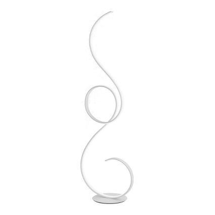 Ondaluce - ściemniana lampa podłogowa FLOK LED/44W/230V biała