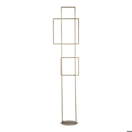 Ondaluce - ściemniana lampa stojąca LED DOWEL LED/77W/230V 166 cm złota
