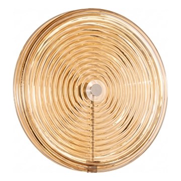 Ondaluce - Zapasowy abażur do lampy stojącej JOKEY, śr. 40 cm, przydymiony beż